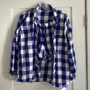 J.Crew women’s flannel pajama set. Size small. Washed once but never worn.